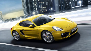 Картинка porsche автомобили cayman элитный германия спортивный