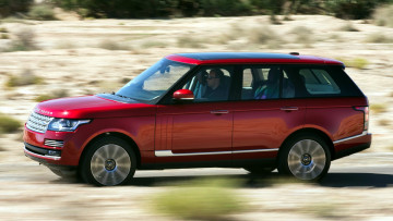 обоя range, rover, автомобили, полноразмерный, внедорожник, великобритания, класс, люкс