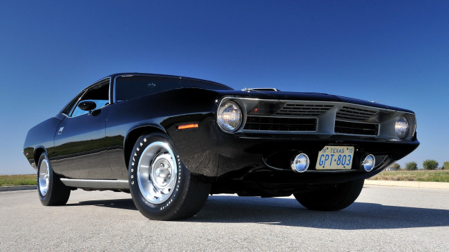 Обои картинки фото plymouth, автомобили, cuda, подразделение, chrysler, сша