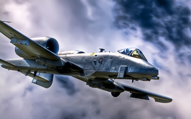 Обои картинки фото а10, авиация, боевые, самолёты, сша, ввс, штурмовик