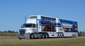 Картинка автомобили грузовики грузовик тяжелый автопоезд тягач