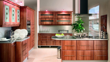 Картинка интерьер кухня комната стиль дом