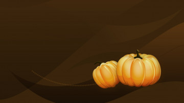 Картинка векторная+графика тыква