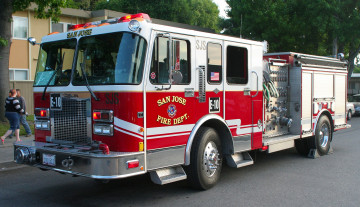 Картинка автомобили пожарные+машины автомобиль пожарный спецтехника