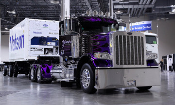 Картинка peterbilt+388 автомобили peterbilt motors company сша седельные тягачи классические грузовики