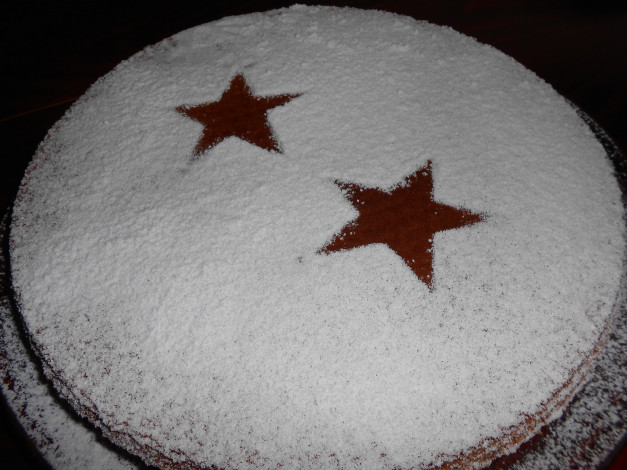 Обои картинки фото еда, торты, торт, миндальный