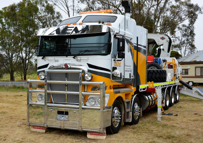 Обои картинки фото aem k200, автомобили, kenworth, автобусы, truck, company, сша