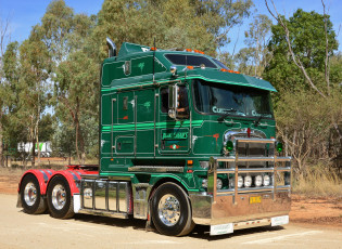 Картинка автомобили kenworth тяжелый грузовик седельный тягач