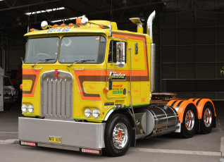 Картинка автомобили kenworth тяжелый грузовик седельный тягач