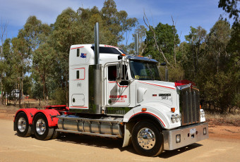 Картинка автомобили kenworth тяжелый грузовик седельный тягач