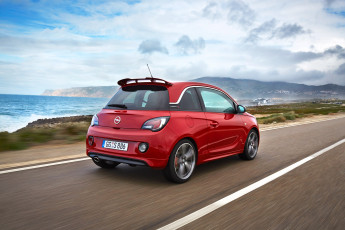 Картинка автомобили opel s adam 2015г красный