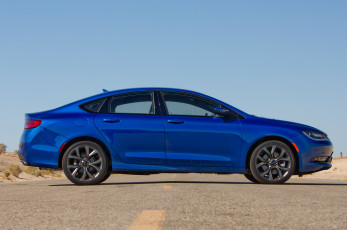 Картинка автомобили chrysler 200s 2015г синий uf awd