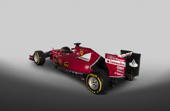 Картинка автомобили ferrari sf15-t 2015г красный