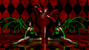 Картинка 3д+графика существа+ creatures фон взгляд кастаники