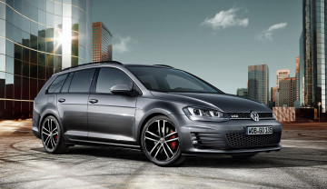 обоя автомобили, volkswagen, 2015г, typ, 5g, variant, gtd, golf