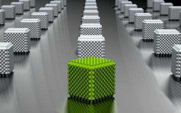 Картинка 3д+графика абстракция+ abstract кубики