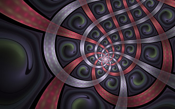 Картинка 3д+графика фракталы+ fractal цвета фон узор