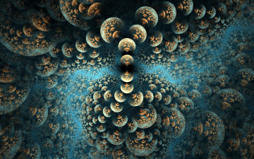 Картинка 3д+графика фракталы+ fractal цвета фон узор