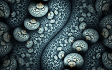 Картинка 3д+графика фракталы+ fractal цвета узор фон