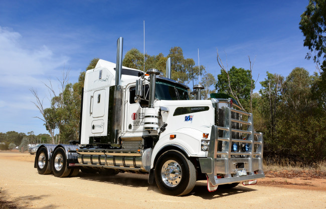 Обои картинки фото автомобили, kenworth, тяжелый, грузовик, седельный, тягач