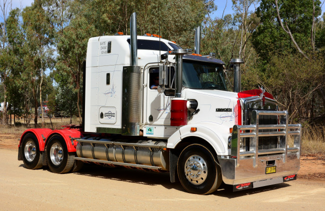 Обои картинки фото автомобили, kenworth, тяжелый, грузовик, седельный, тягач