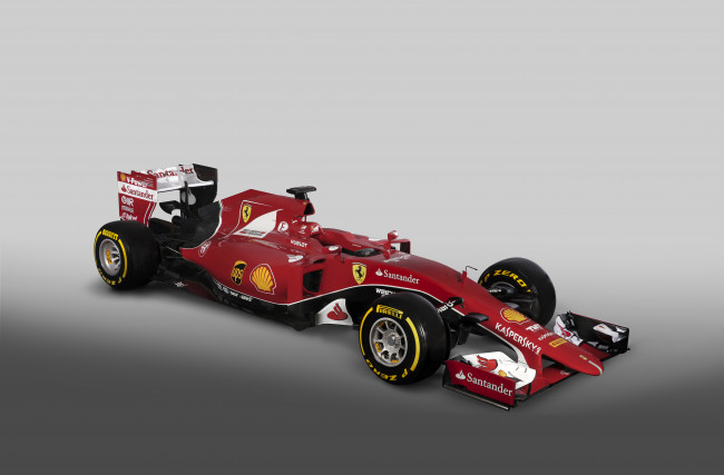 Обои картинки фото автомобили, ferrari, sf15-t, 2015г, красный