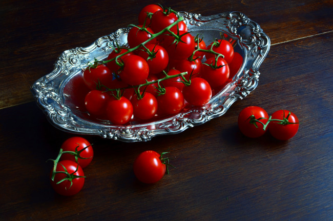 Обои картинки фото еда, помидоры, томаты