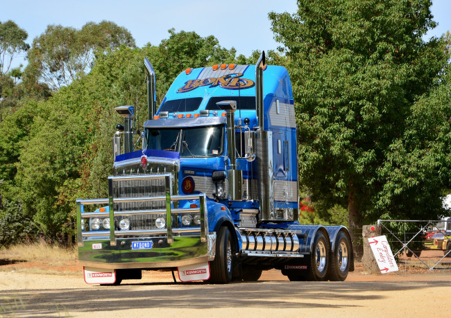 Обои картинки фото автомобили, kenworth, тяжелый, грузовик, седельный, тягач