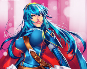 Картинка разное арты девушка взгляд фон