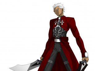 Картинка аниме fate stay+night арчер