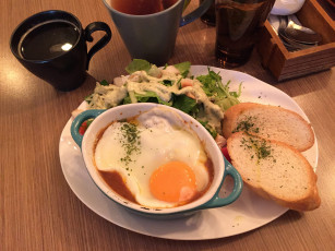 Картинка еда Яичные+блюда хлеб яичница