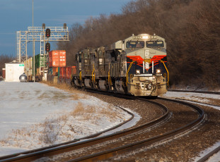 Картинка техника поезда состав локомотив рельсы