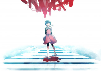 Картинка аниме kagerou+project девочка арт