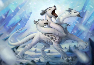 Картинка фэнтези существа пёс cindy de andrade avelino фентези арт