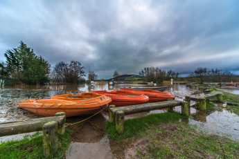 Картинка корабли лодки +шлюпки лес река
