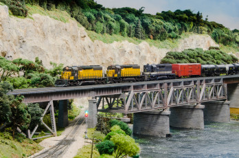 Картинка техника поезда рельсы состав локомотив