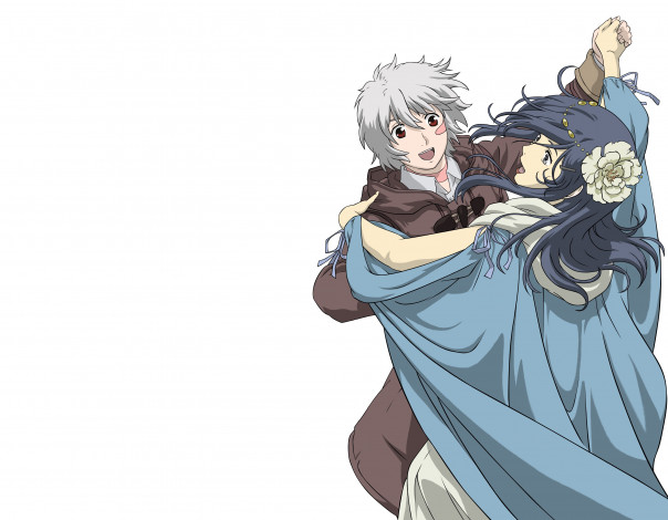 Обои картинки фото аниме, no,  6, 6, танец, шестая, зона, парни