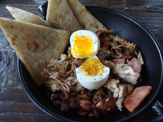 Обои картинки фото еда, мясные блюда, яйцо, мясо