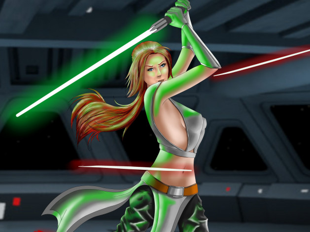 Обои картинки фото векторная графика, девушки , girls, оружие, фон, взгляд, девушка