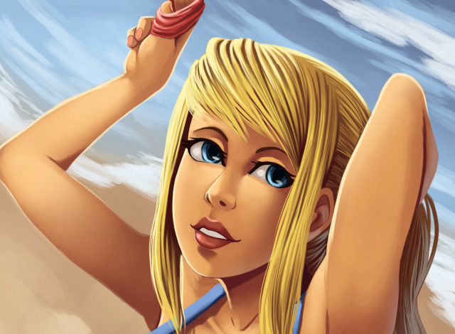 Обои картинки фото векторная графика, девушки , girls, фон, девушка, взгляд