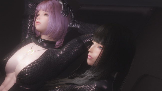 Обои картинки фото 3д графика, люди , people, фон, взгляд, девушки