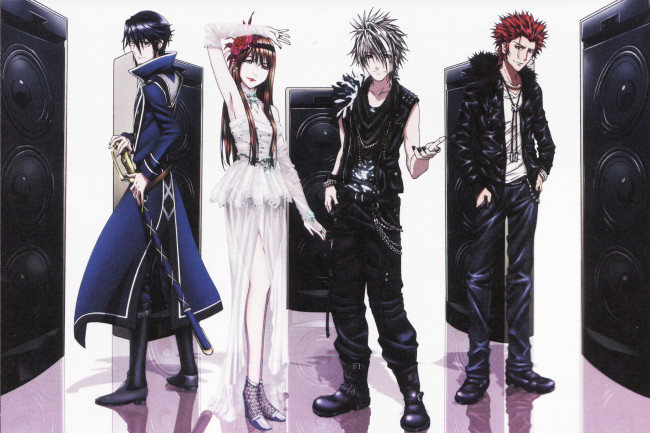 Обои картинки фото аниме, k project, проект, кей