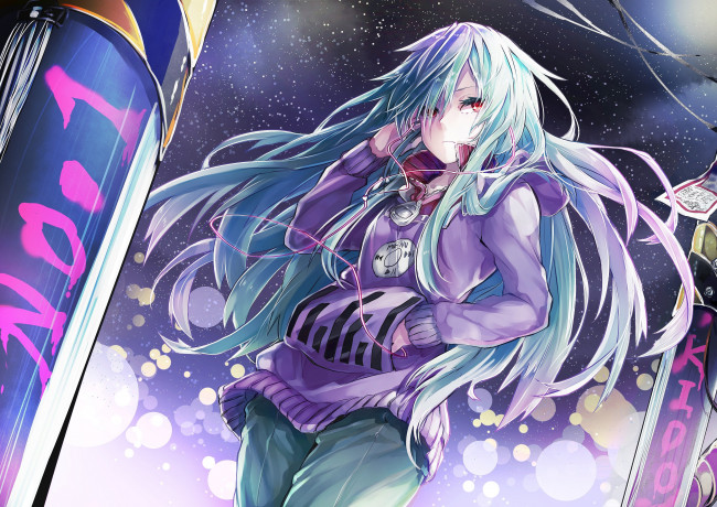 Обои картинки фото аниме, kagerou project, девушка, арт