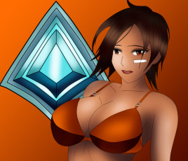 Картинка векторная+графика девушки+ girls фон взгляд девушка