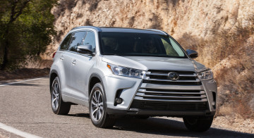 Картинка toyota+highlander+2017 автомобили toyota highlander внедорожник 2017