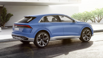обоя audi q8 concept 2017, автомобили, audi, concept, 2017, q8