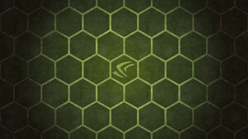 Картинка компьютеры nvidia логотип фон