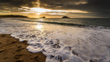 Картинка природа побережье рассвет