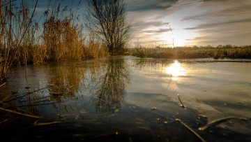 Картинка природа реки озера рассвет