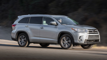 Картинка toyota+highlander+2017 автомобили toyota 2017 highlander внедорожник